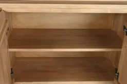Librería de Pino y Metal con Escalera MB-222248