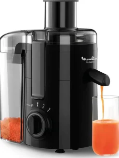 Licuadora Moulinex 350W Frutelia Negra JU370810