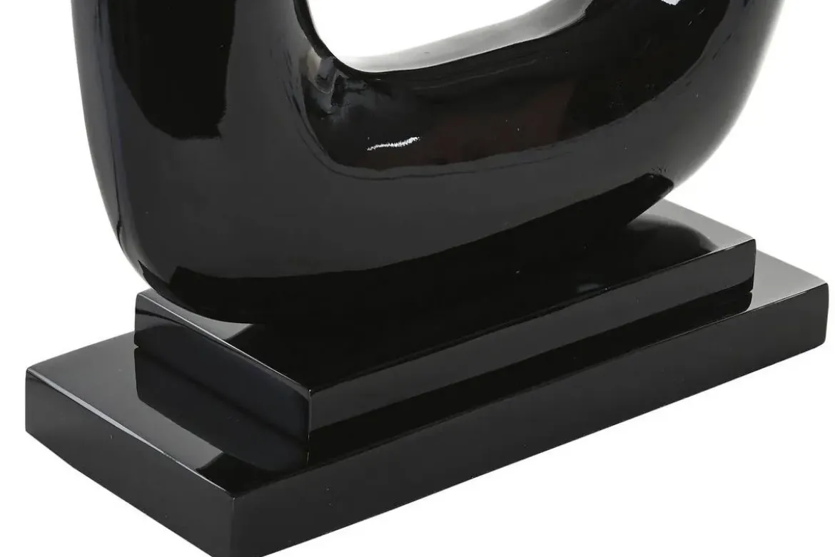 Lámpara de Mesa Acero Y Patinado Negro LA-219580