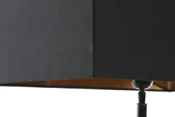 Lámpara de Mesa Acero Y Patinado Negro LA-219580