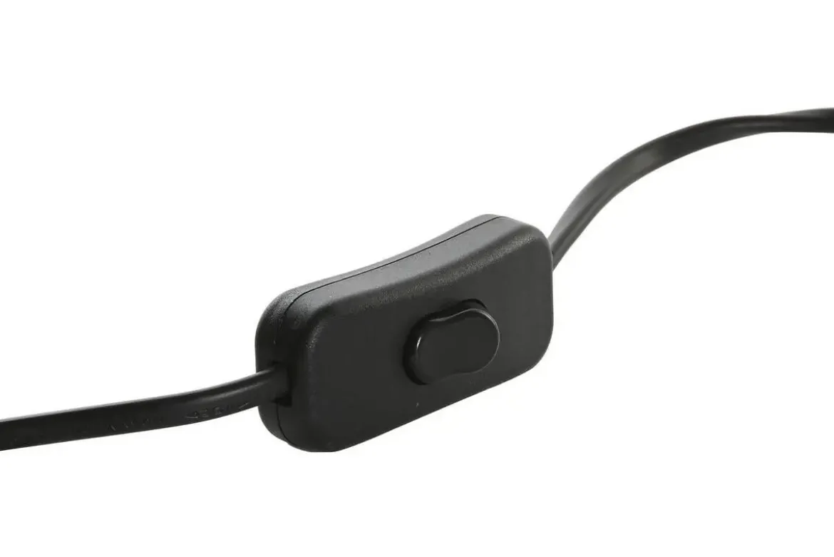 Lámpara de Mesa Acero Y Patinado Negro LA-219580
