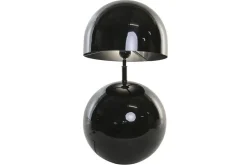 Lámpara de Mesa Acero Y Patinado Negro LA-219579