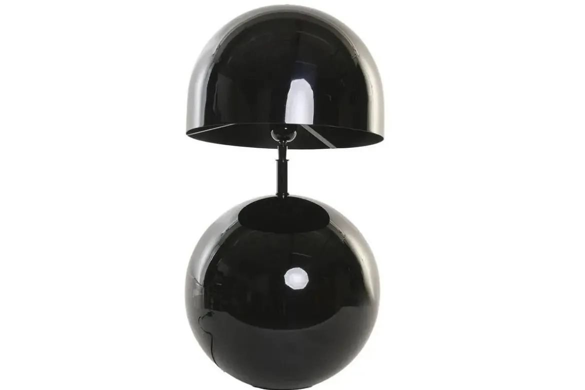 Lámpara de Mesa Acero Y Patinado Negro LA-219579