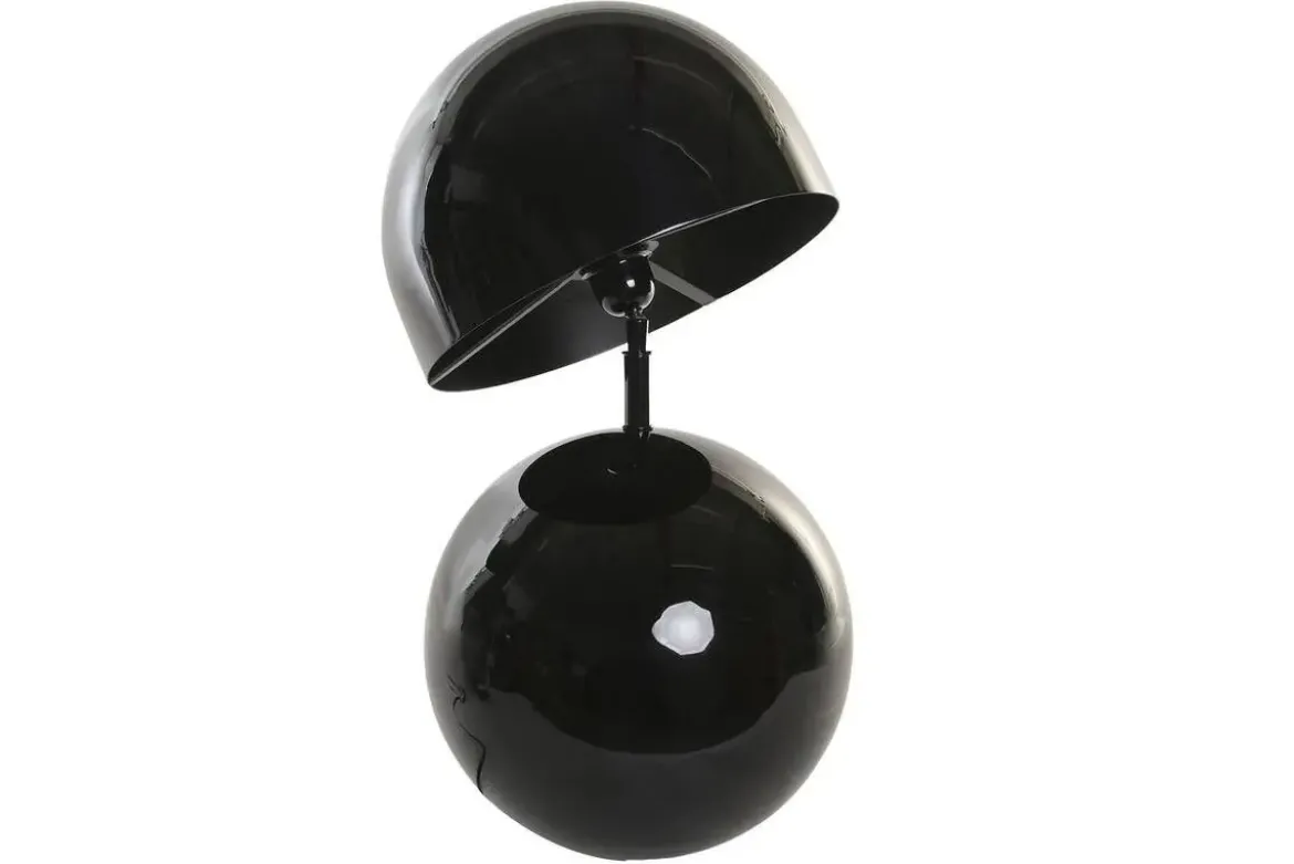 Lámpara de Mesa Acero Y Patinado Negro LA-219579