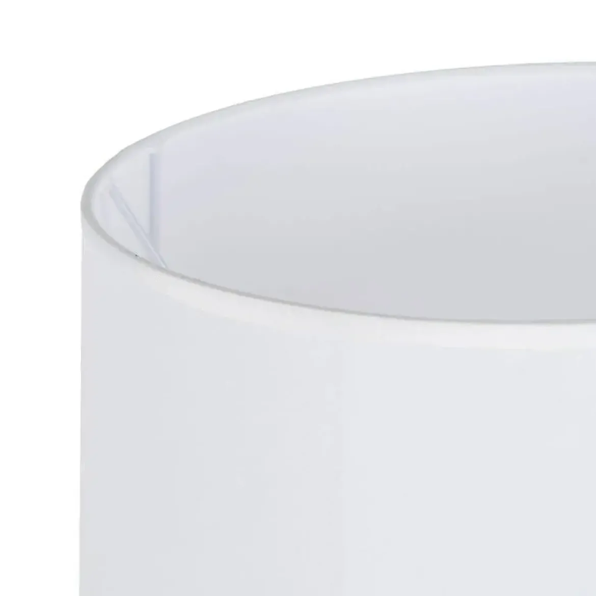 Lámpara de Mesa Crema 70 cm con Base DM Lacado y Casquillo E27 614899