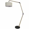 Lámpara de Pie Descentrada con Pantalla Beige 178 cm TUCKER
