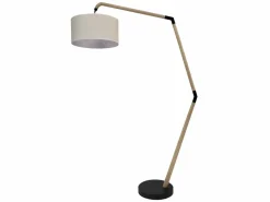 Lámpara de Pie Descentrada con Pantalla Beige 178 cm TUCKER