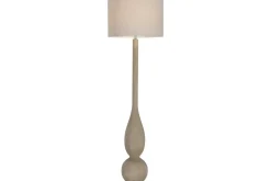 Lámpara de Pie Mango Y Lino Natural LA-226729