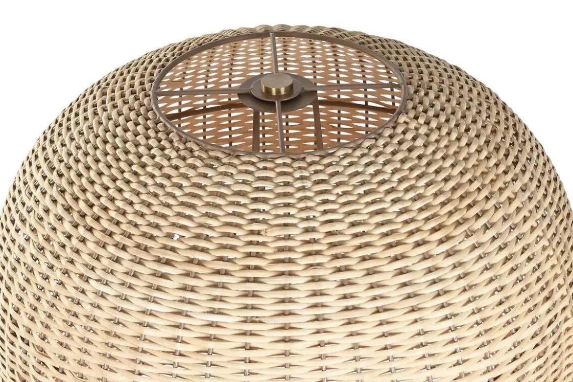 Lámpara de Pie Ratán Beige LA-217676