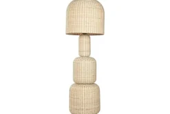 Lámpara de Pie Ratán Beige LA-217676