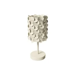 Lámpara de Sobremesa Beige Textura Rugosa 44 cm PETALMOV 38-308