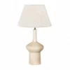 Lámpara de Sobremesa 60 cm con Base de Madera Natural HERA 50-139
