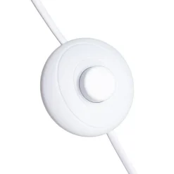 Lámpara de Suelo Beige de Metal con Casquillo E27 615747