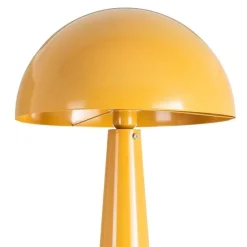 Lámpara de Suelo de Metal Mostaza 128 cm Interior E27 615749