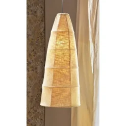 Lámpara de Techo 60 cm en Algodón Natural JUNO 12-419