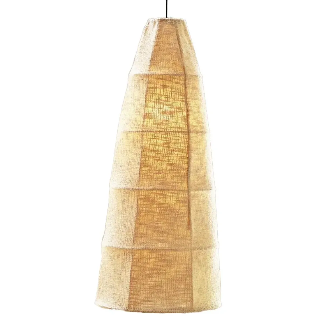 Lámpara de Techo 80 cm en Algodón Natural JUNO 12-420