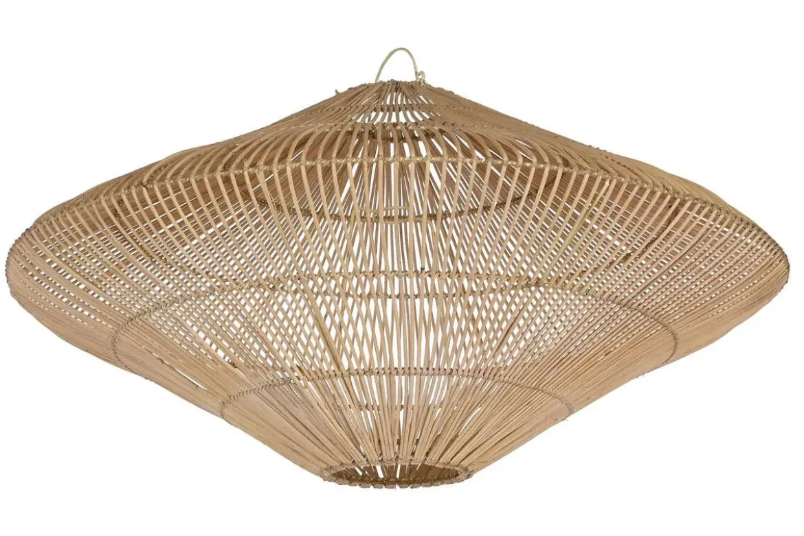 Lámpara de Techo de Bambú Natural 80 cm LA-217937