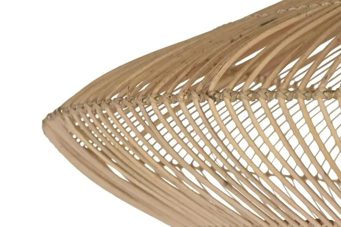 Lámpara de Techo de Bambú Natural 80 cm LA-217937