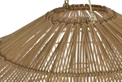 Lámpara de Techo de Bambú Natural 80 cm LA-217937