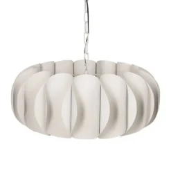 Lámpara de Techo en Metal Blanco 613958