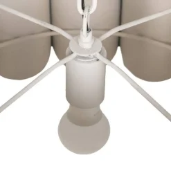 Lámpara de Techo en Metal Blanco 613958