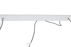 Lámpara de Techo Metal Y Cristal Bola Blanco LA-217687