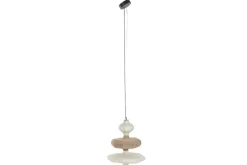 Lámpara de Techo Papel Y Acero LED Natural LA-224121
