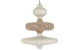 Lámpara de Techo Papel Y Acero LED Natural LA-224121