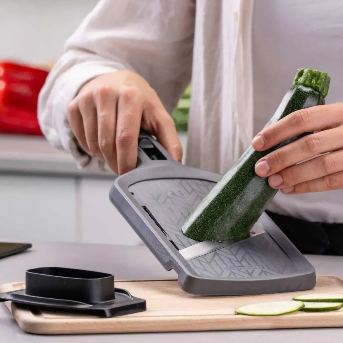 Mandolina de Cocina Ajustable con Cuchilla de Acero STATEMENT 25281