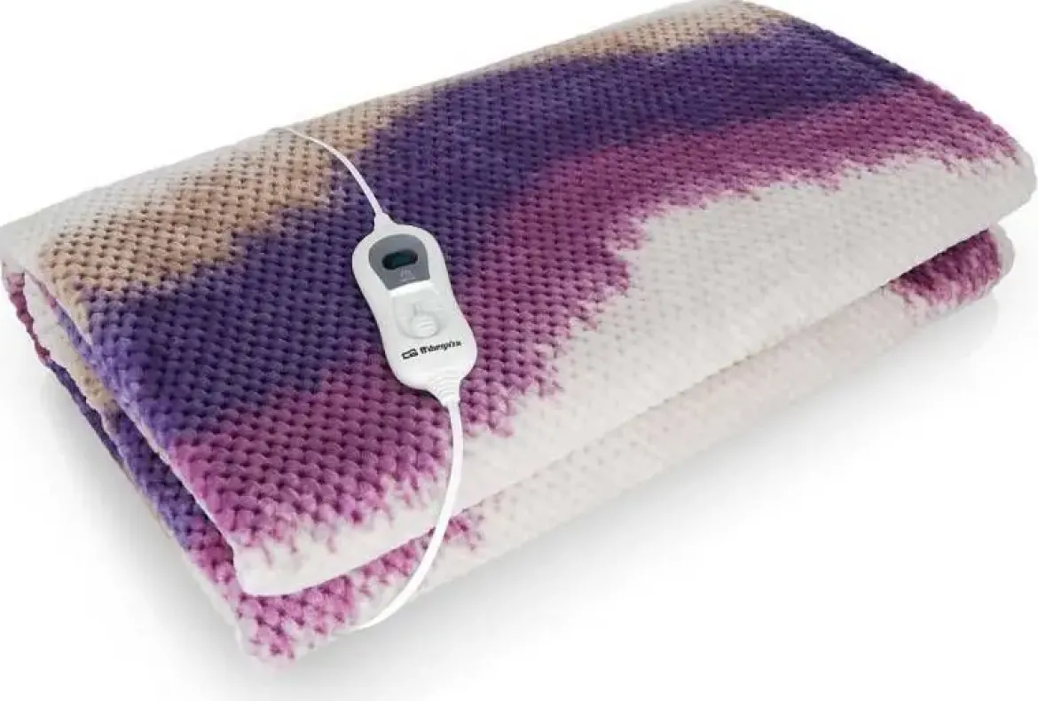 Manta Eléctrica Orbegozo, 3 Niveles, Microfibra Lavable MAH2500