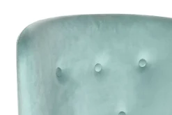 Mecedora Metal‑Poliéster Terciopelo Azul MB-211338