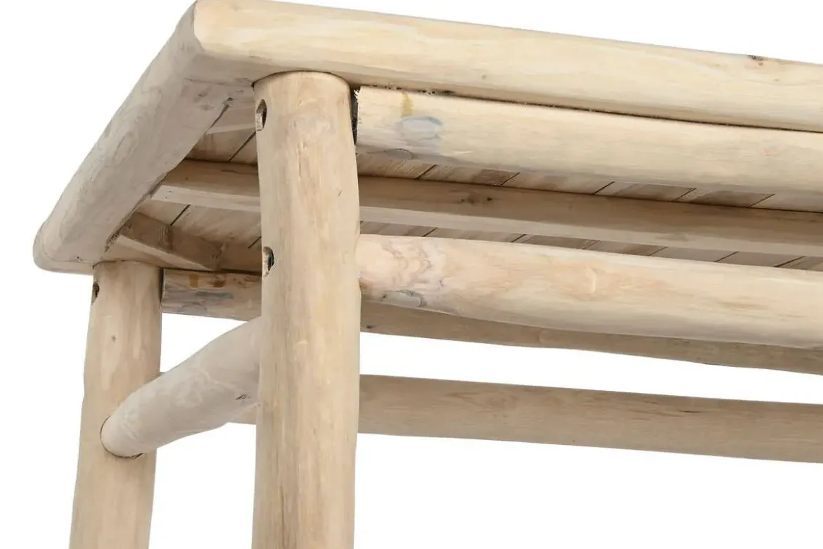 Mesa Alta de Teca Natural 133 cm MB-208051