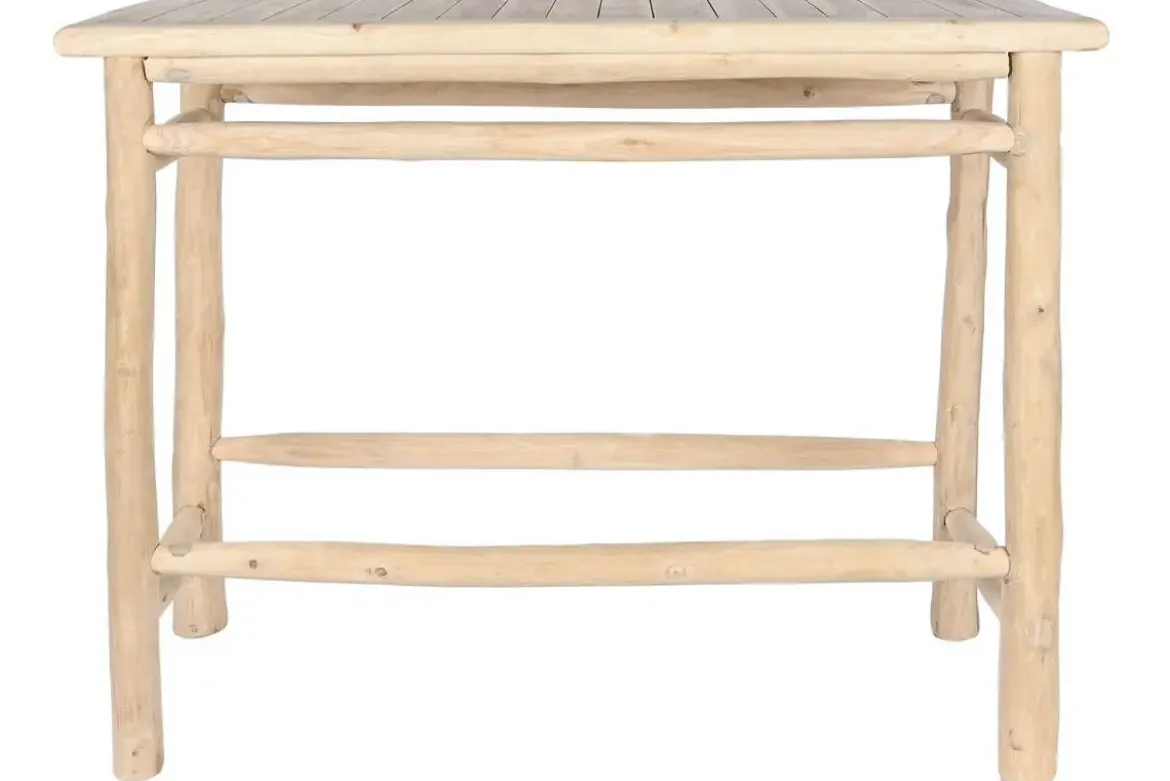 Mesa Alta de Teca Natural 133 cm MB-208051