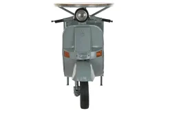 Mesa Alta Industrial de Hierro y Madera de Mango Moto Verde Menta MB-200498