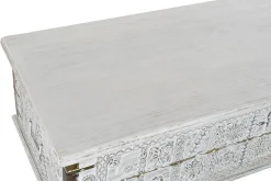 Mesa Auxiliar de Café en Blanco MB-182010