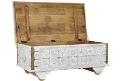 Mesa Auxiliar de Café en Blanco MB-182010