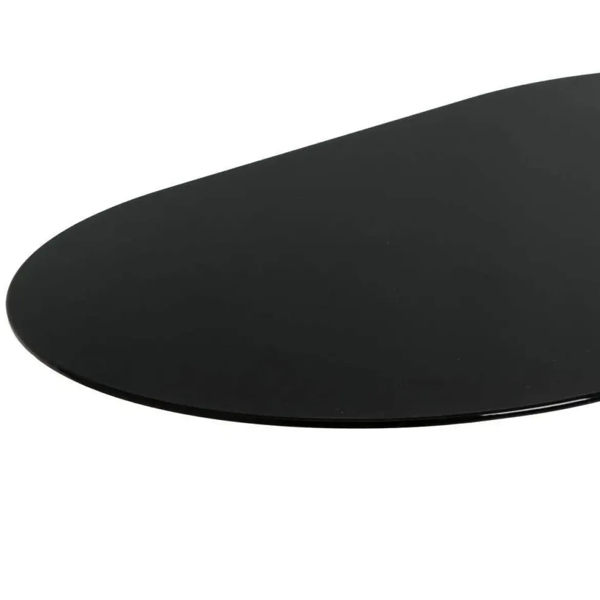 Mesa Auxiliar de Metal en Color Negro 45 cm 807378