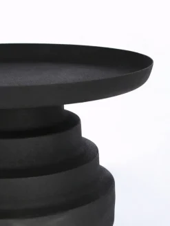 Mesa Auxiliar en Acero Mate Rugoso AMBA