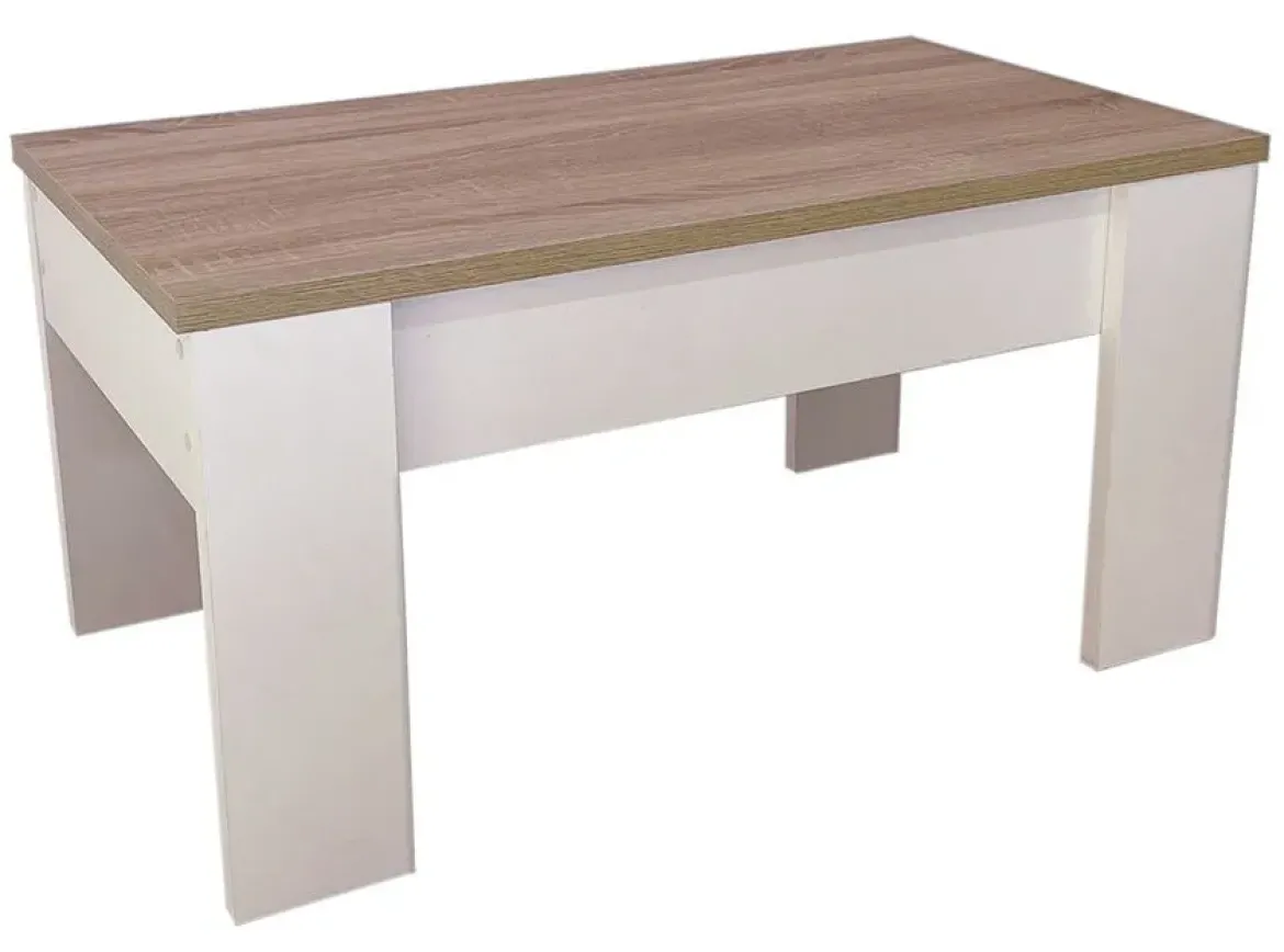 Mesa centro elevable GALA 90x50 cm