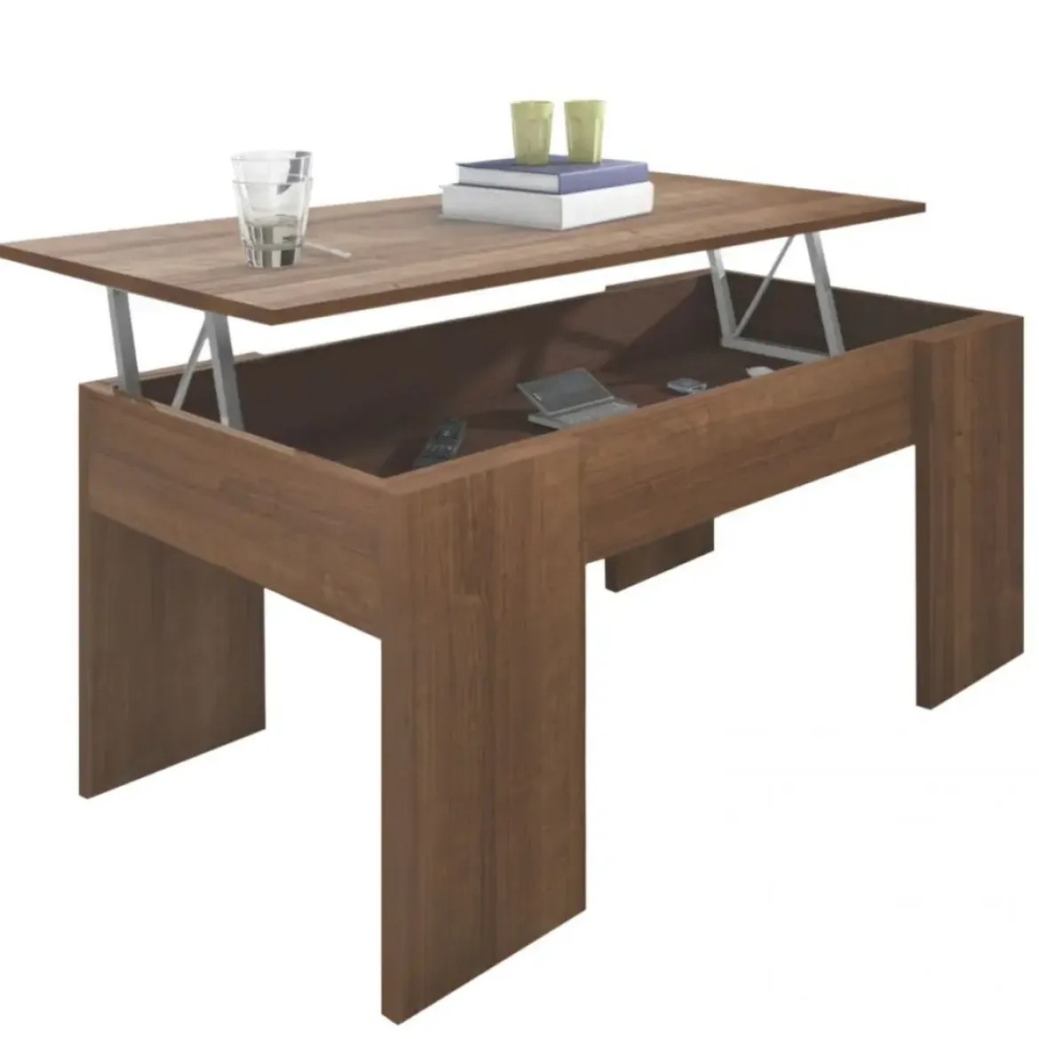 Mesa centro elevable GALA 90x50 cm