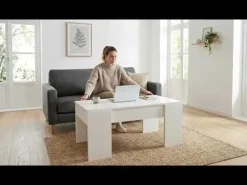 Mesa centro elevable GALA 90x50 cm