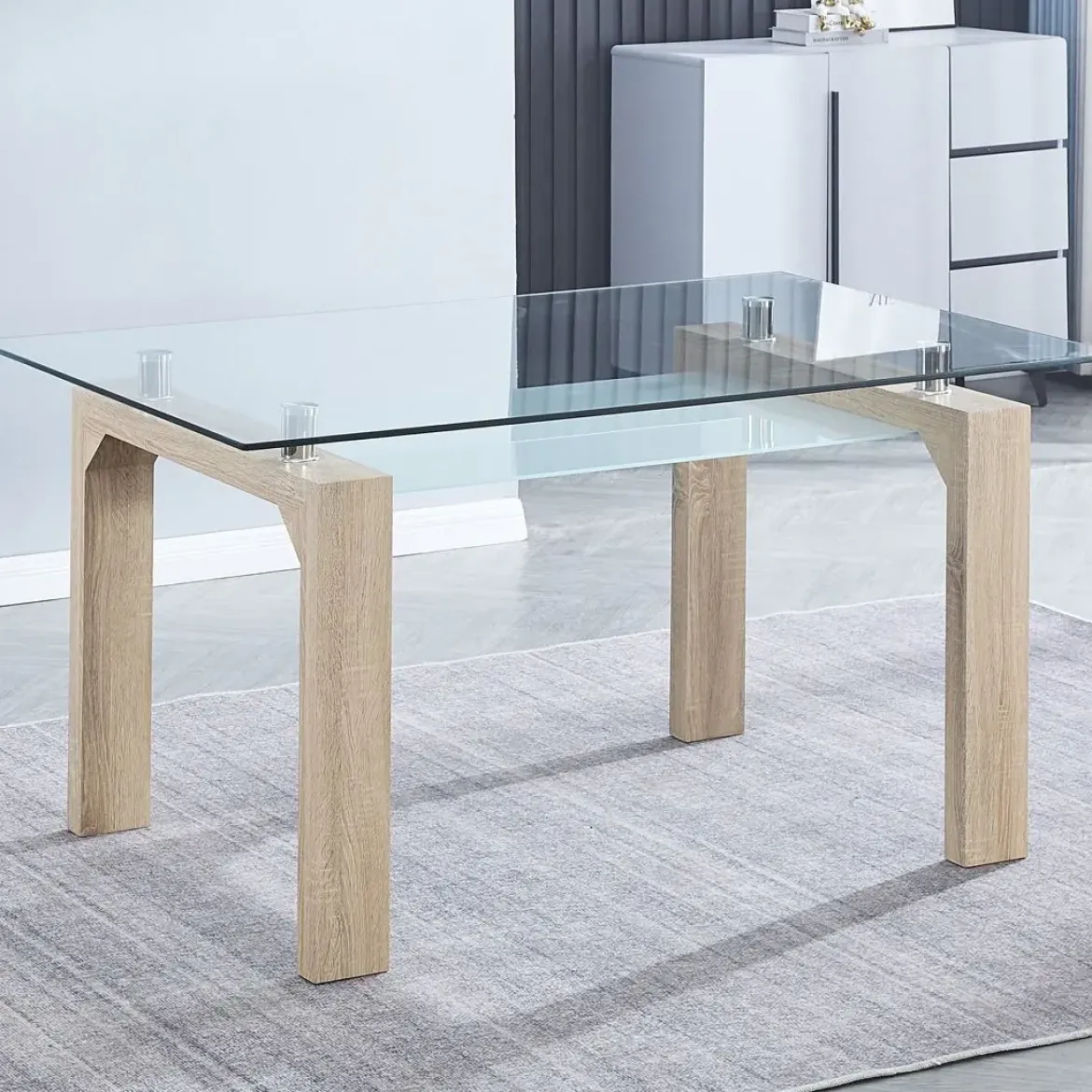 Mesa comedor cristal SENSEI