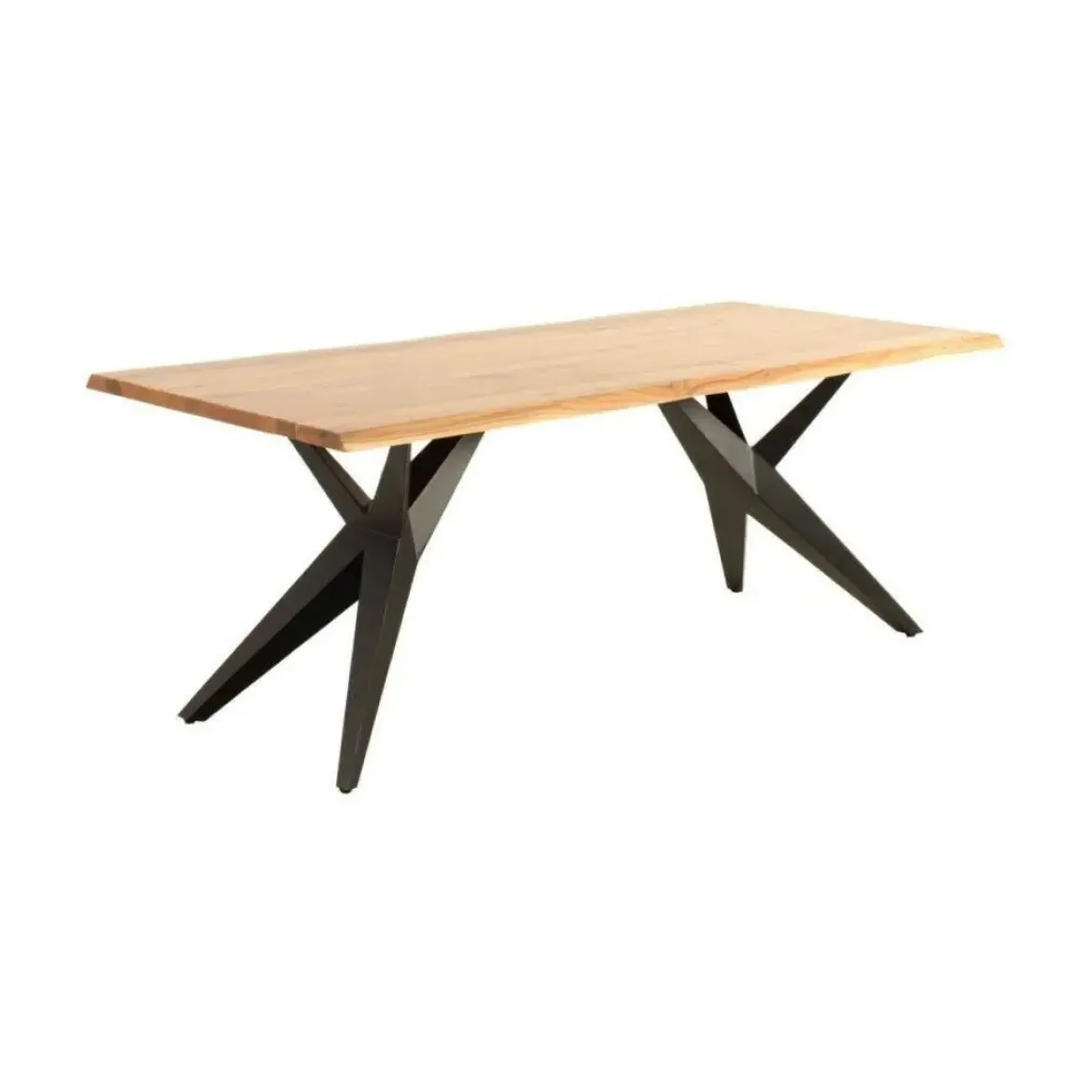 Mesa comedor de Madera de Acacia Acabado Vivo GABAR 10707