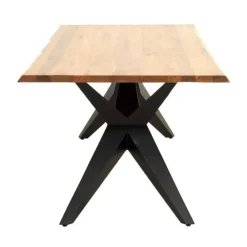 Mesa comedor de Madera de Acacia Acabado Vivo GABAR 10707