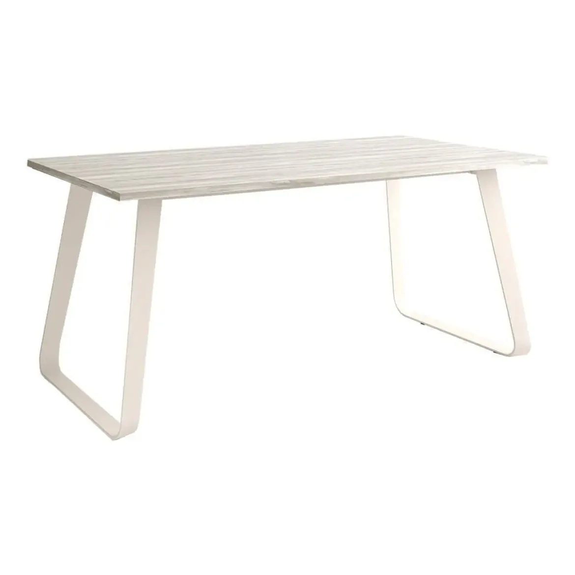 Mesa Como Rectangular 140 cm Estuctura Marfil BOGAL CNG067M