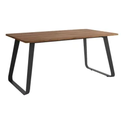 Mesa Como Rectangular 140 cm Estuctura Negra BOGAL CNG067N