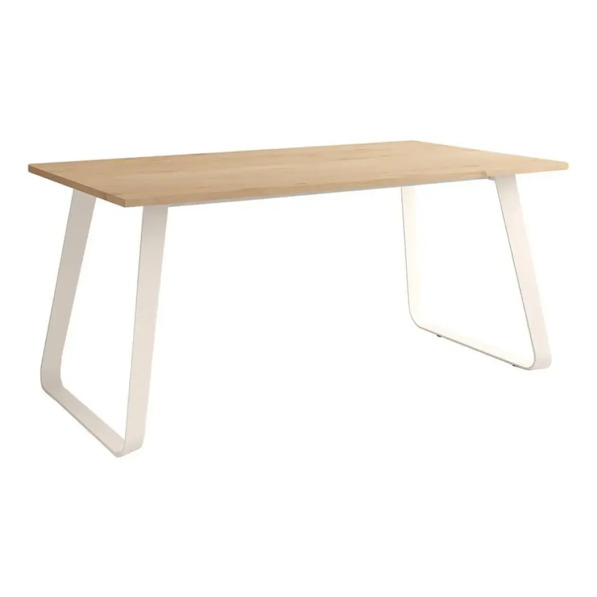 Mesa Como Rectangular 160 cm Estuctura Marfil BOGAL CNG068M