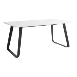 Mesa Como Rectangular 180 cm Estuctura Negra BOGAL CNG069N