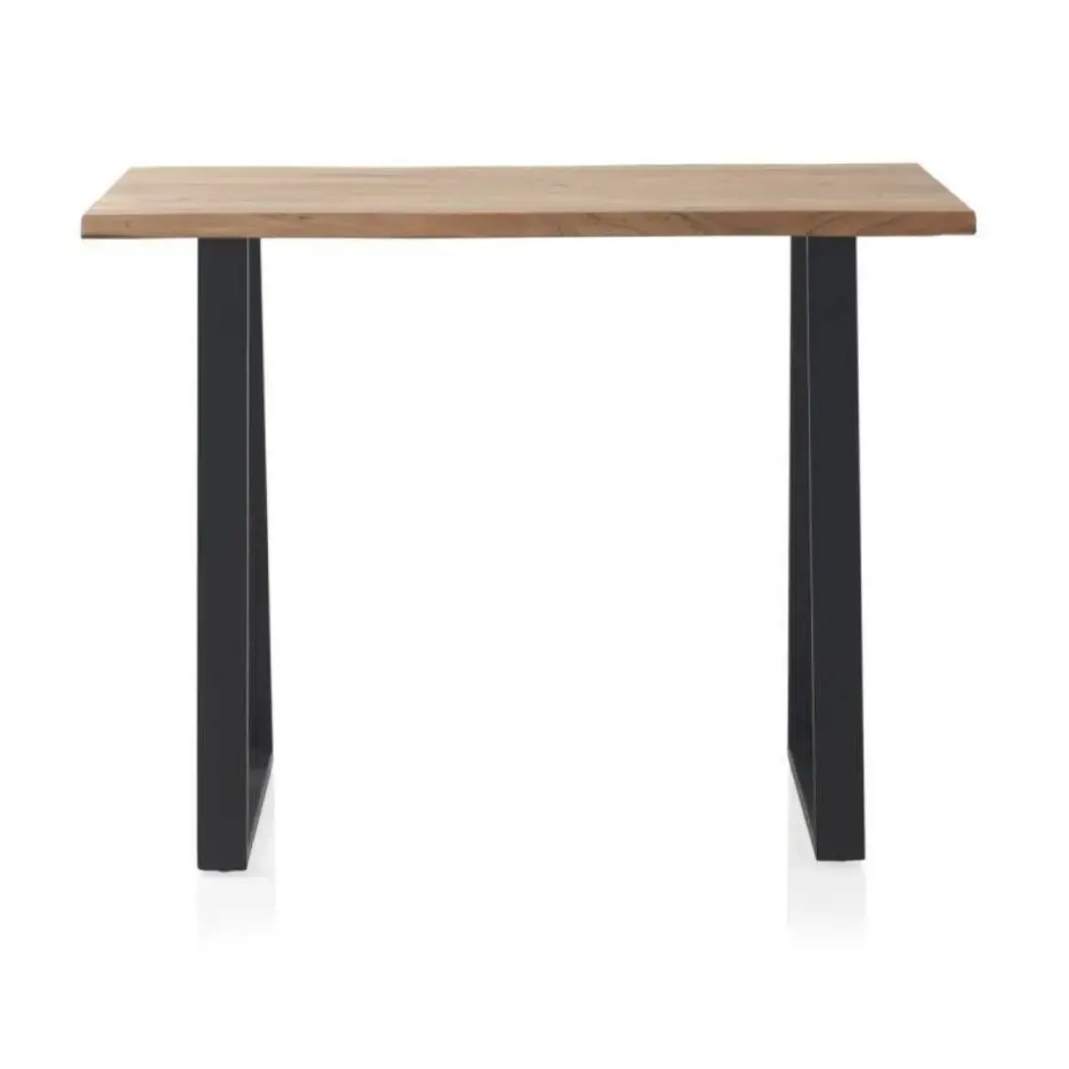 Mesa de Bar GABAR Rectangular de Madera de Acacia Maciza Color Natural GABAR 10830