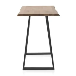 Mesa de Bar GABAR Rectangular de Madera de Acacia Maciza Color Natural GABAR 10830